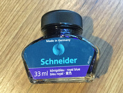 Tinte im Glas 33ml Schneider blau