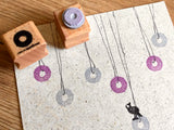 Mini-Stempel Meisenring (Bagel) Cats on appletrees)