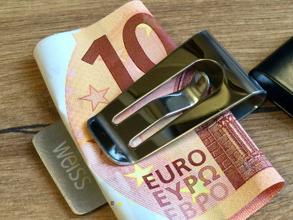 Money Clip Geldklammer silber