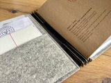 Taschenbegleiter BS_20 Leder M Roterfaden +Gratiskalender 2025
