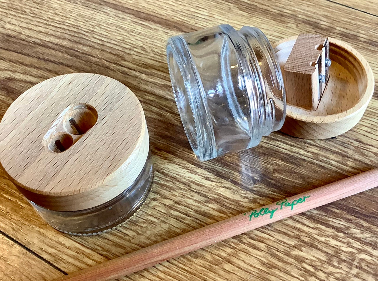 Glas-Spitzer Holzdeckel doppelt