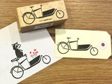 Stempel Lastenrad (Cats on appletrees)