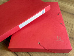 Heftbox rot Cartobox Sammelmappe°