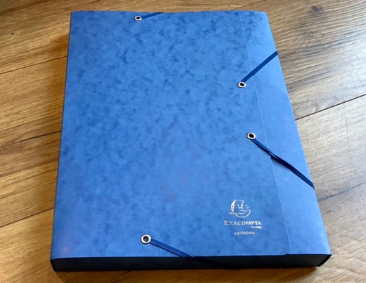 Aktenbox Cartobox Sammelmappe blau