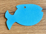Geschenkanhänger Fisch o Kleeblatt