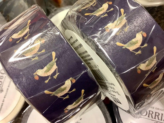 mt tape Morris Strawberry Thief Bird 2cm 7m