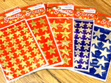 X-Mas Sterne Sticker Herma 3Blatt°