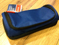 Combi-Etui duo blau-schwarz Federtasche Brunnen