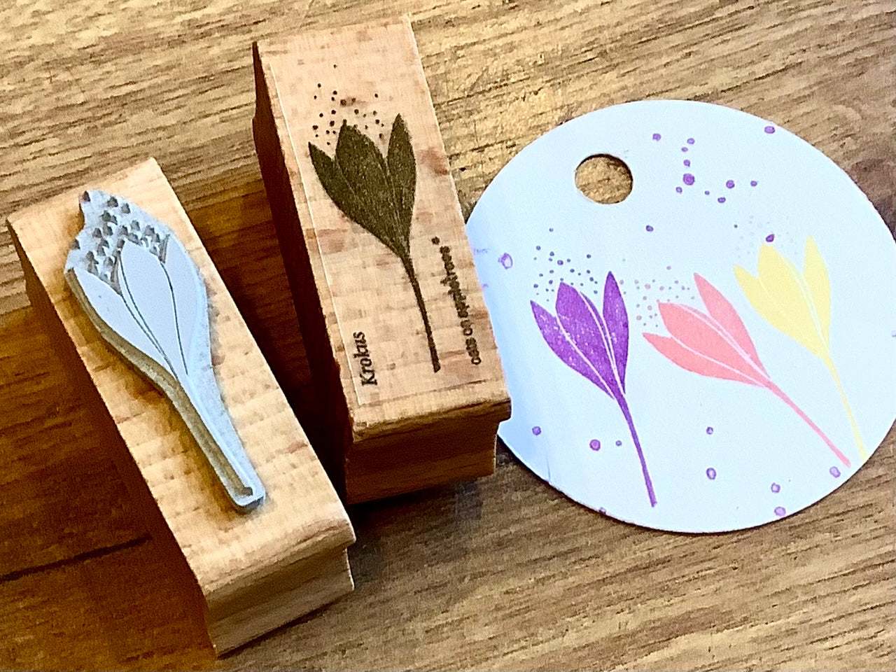 Stempel Krokus (Cats on appletrees)