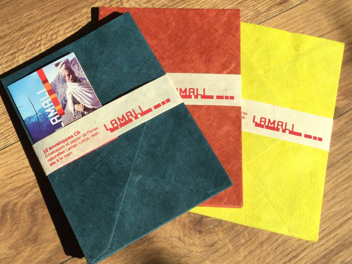 C6-Kuverts 10St. Nepalpapier Lamali°