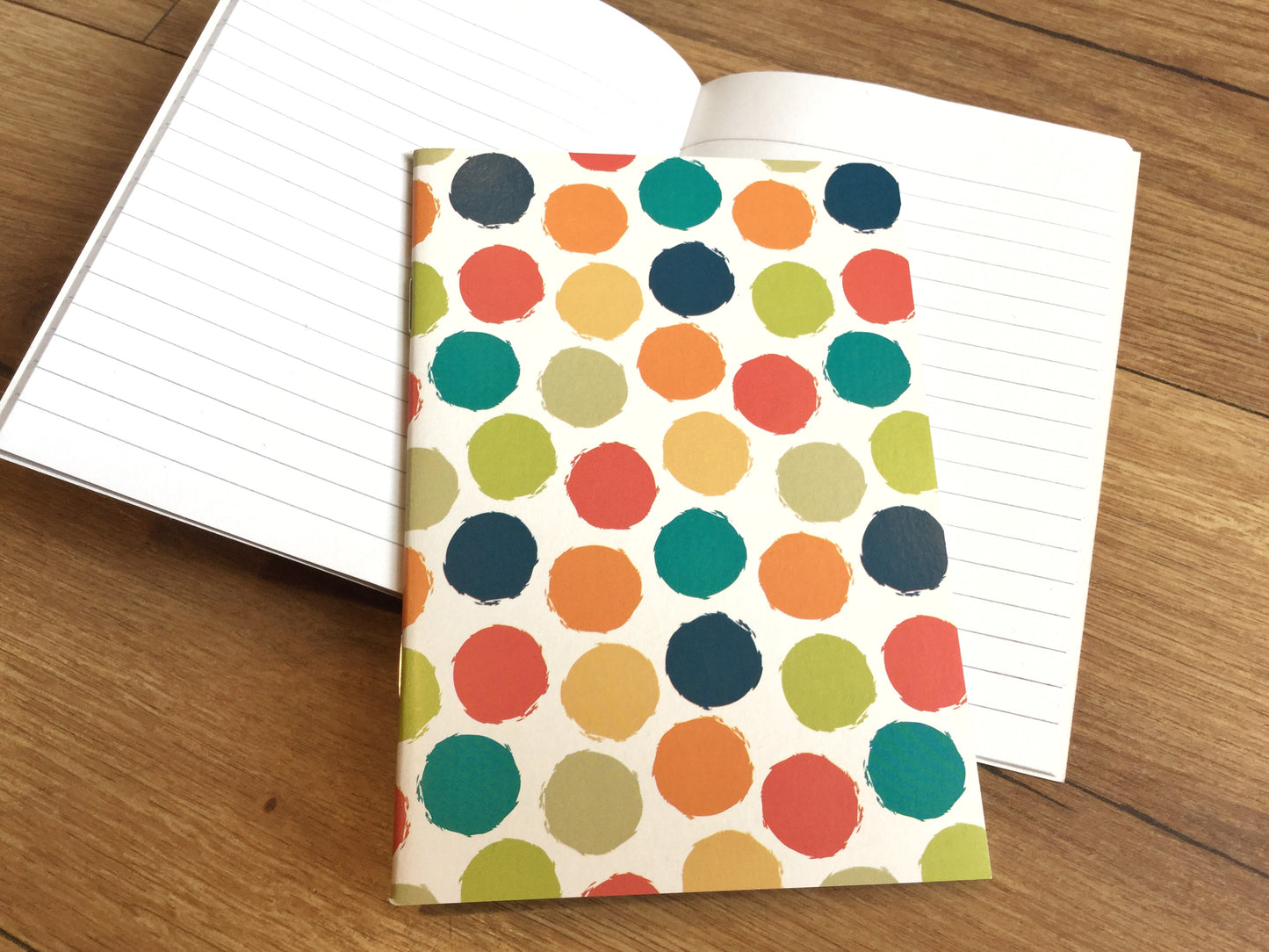 Notizheft A6 Dots liniert recycelt
