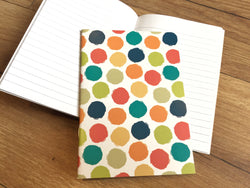 Notizheft A6 Dots liniert recycelt