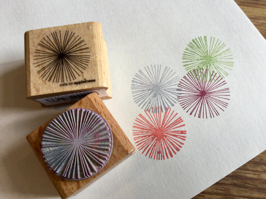 Holzstempel Kreise (Cats on appletrees)°