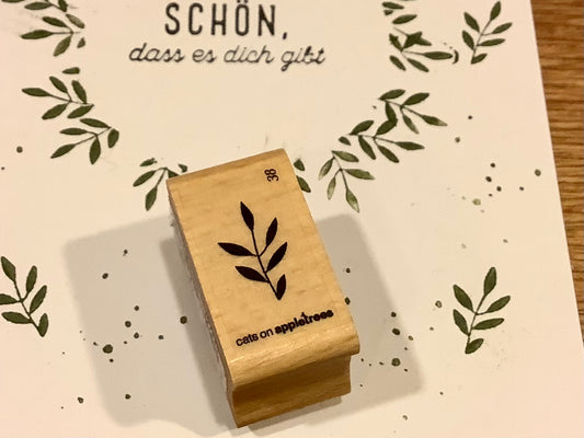 Stempel Gras 4 (Cats on appletrees) - Polly Paper - Umweltfreundliche Schreibwaren