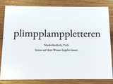 Postkarte Wortschatzkarte daniels cards 2°
