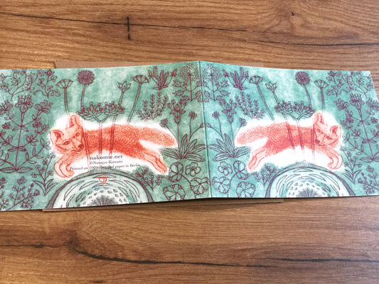 Klappkarte Fuchs (Koizumi) - Polly Paper