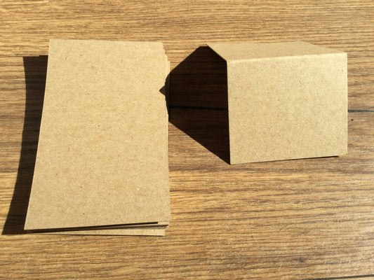 Tischkarten braun RC 10 Stück°