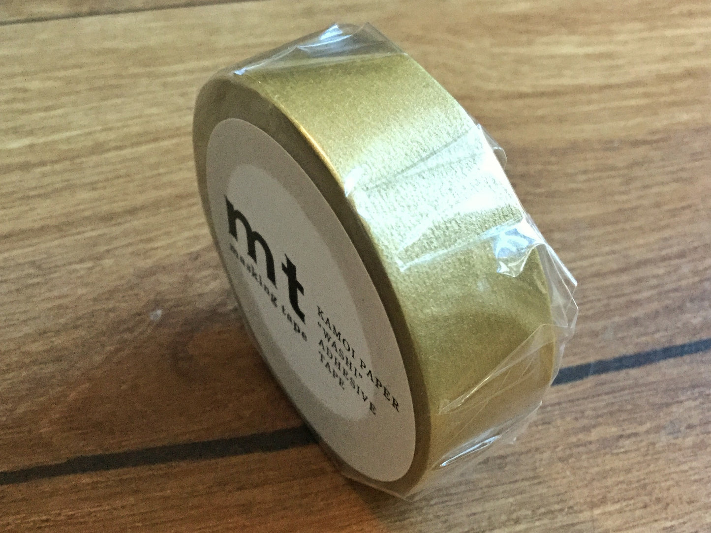mt washi tape gold 7m 15mm