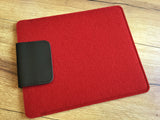 Tablet-Hülle Etui Filz 27x22cm rot