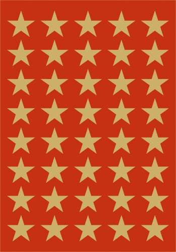 X-Mas Sterne Sticker Herma 3Blatt°