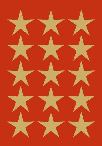 X-Mas Sterne Sticker Herma 3Blatt°