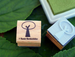 Stempel Bordschätze 2x2cm Kugelbaum