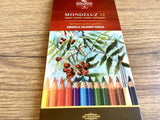 Aquarell-Farbstifte Mondeluz KOH-I-NOOR (Pappetui)°