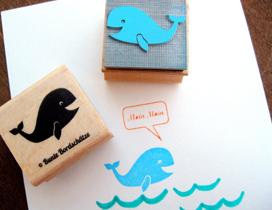 Stempel Bordschätze 3x3cm Wal Walter