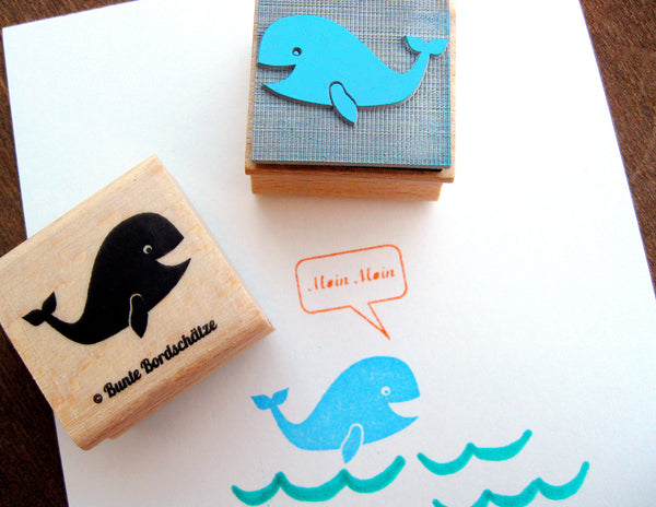 Stempel Bordschätze 3x3cm Wal Walter