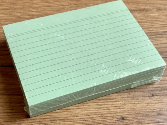 Karteikarten liniert A6 farbig 100Bl