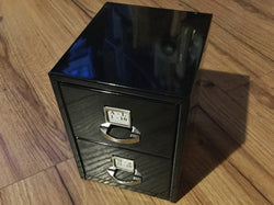 Kleiner Register-Schrank Metall A-Z (16x12x13cm) 1-20