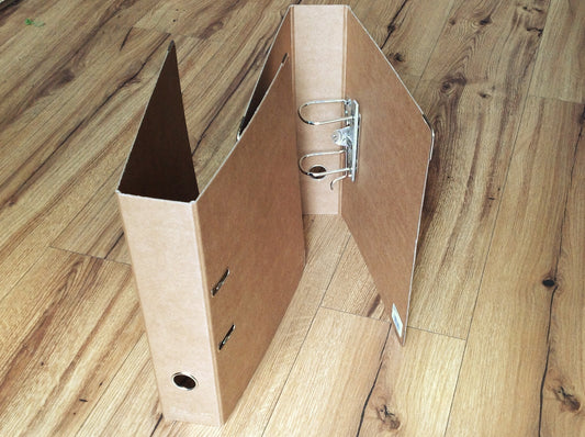 Ordner A4 braun (Schwartz Recycled)