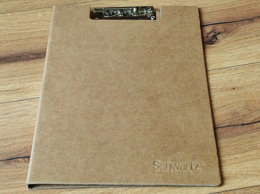 Klemmbrettmappe A4 kraft (Schwartz RC)
