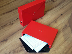Dokumentenbox Projektbox rot 7cm