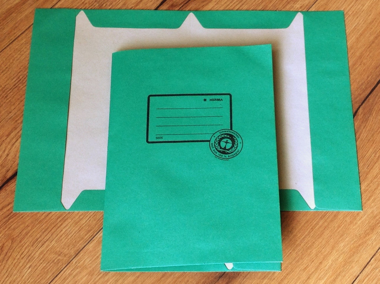 Heftumschlag A5 Papier recycelt HERMA°