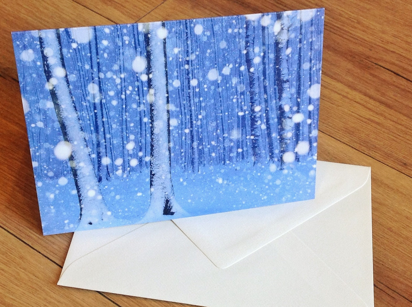 Briefkarte Wintermärchen (art+nature)