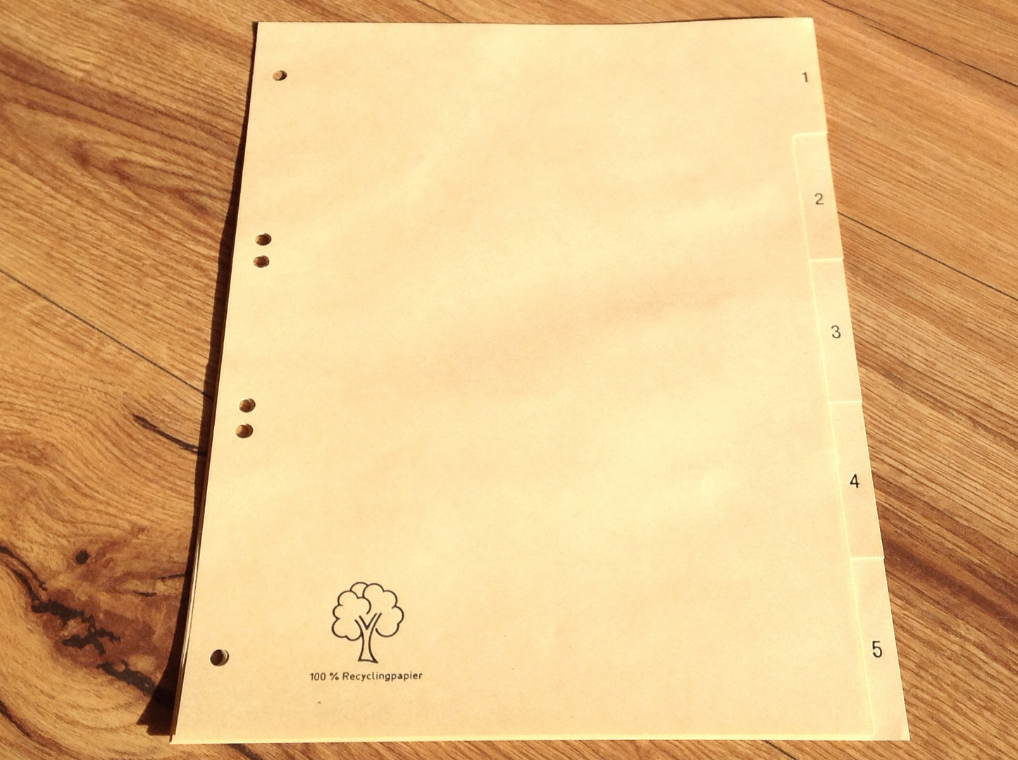 Register Tauen (1-5 /-10/-20) A4 Papier