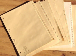 Register Tauen (1-5 /-10/-20) A4 Papier