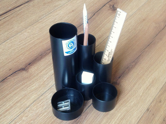 Stiftebecher Köcher Röhren Recyclingplastik°