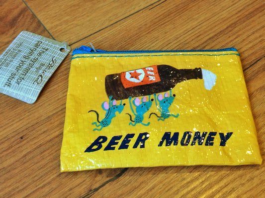 BlueQ Purse "Beer Money"