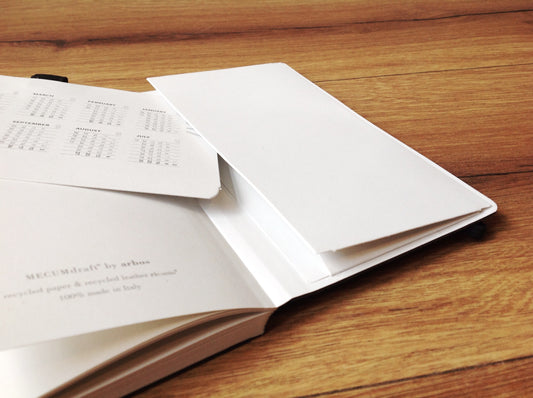 Notizbuch MECUM draft 10x16 RC-Leder°