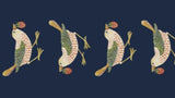 mt tape Morris Strawberry Thief Bird 2cm 7m