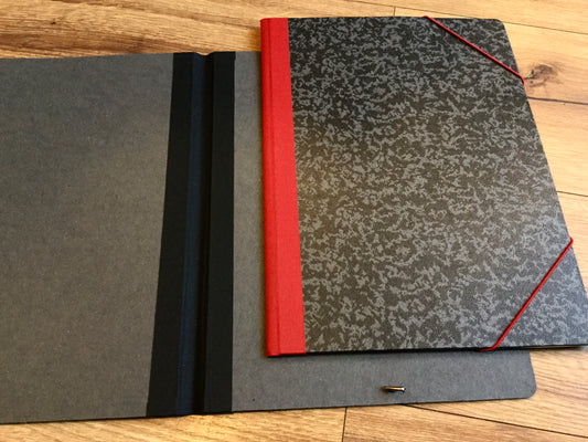Sammelmappe noir A3 Eckspanner