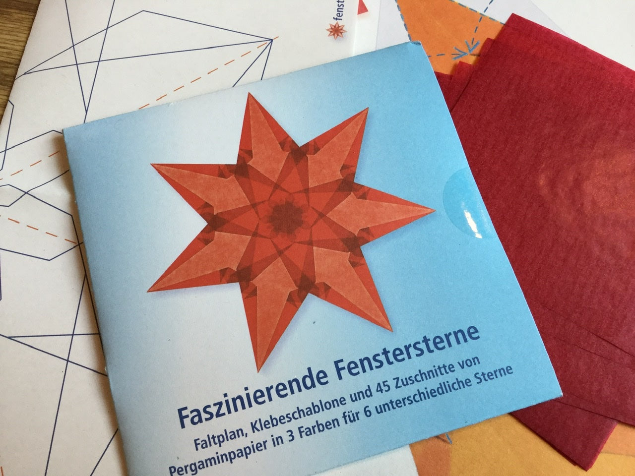 Fenstersterne X-Mas Bastelset Advent°