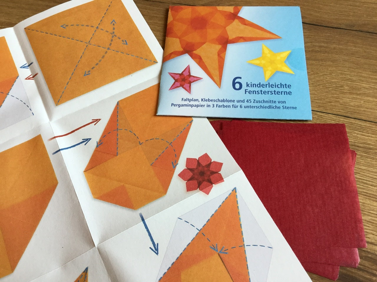 Fenstersterne X-Mas Bastelset Advent°