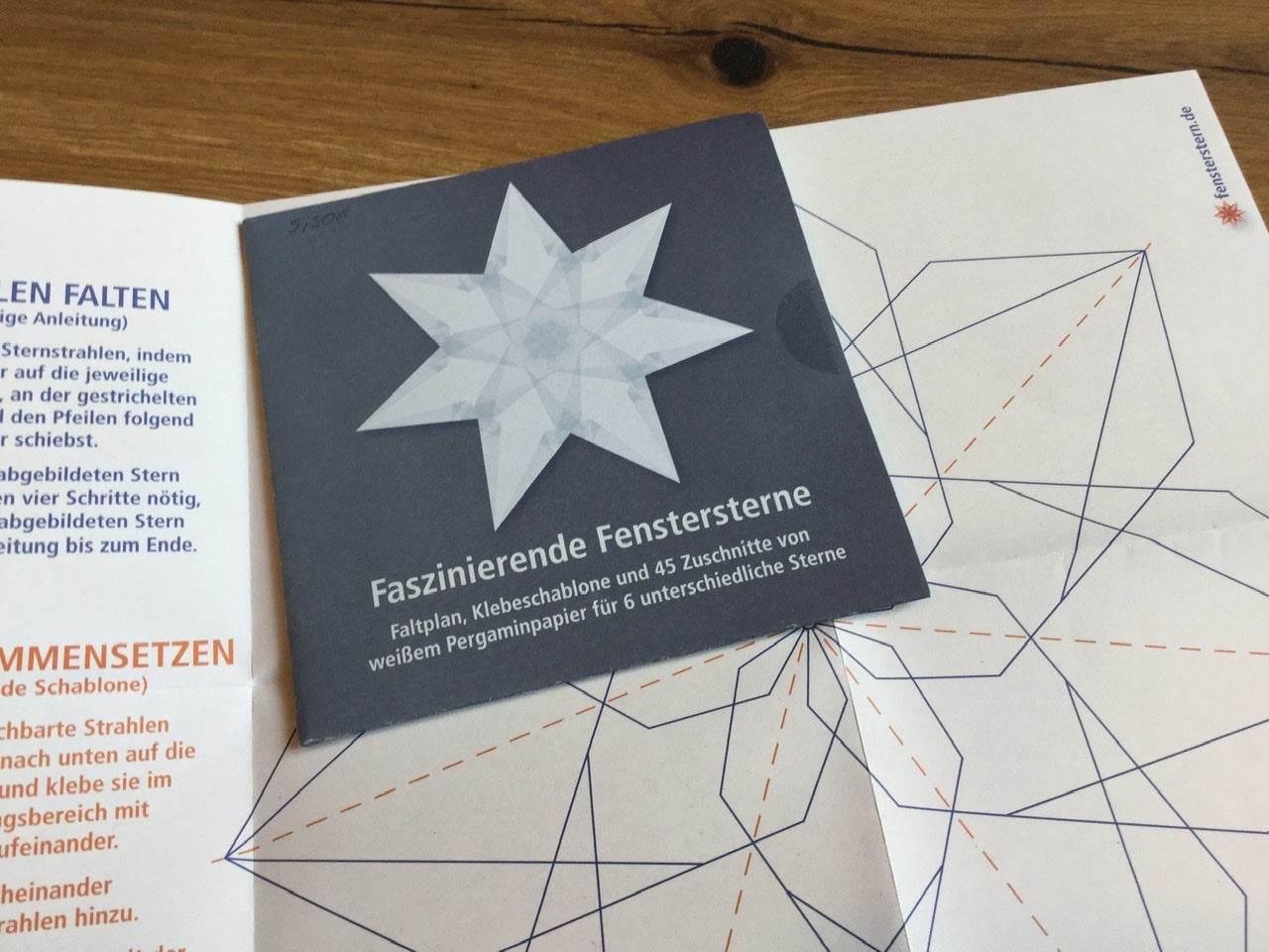 Fenstersterne X-Mas Bastelset Advent°