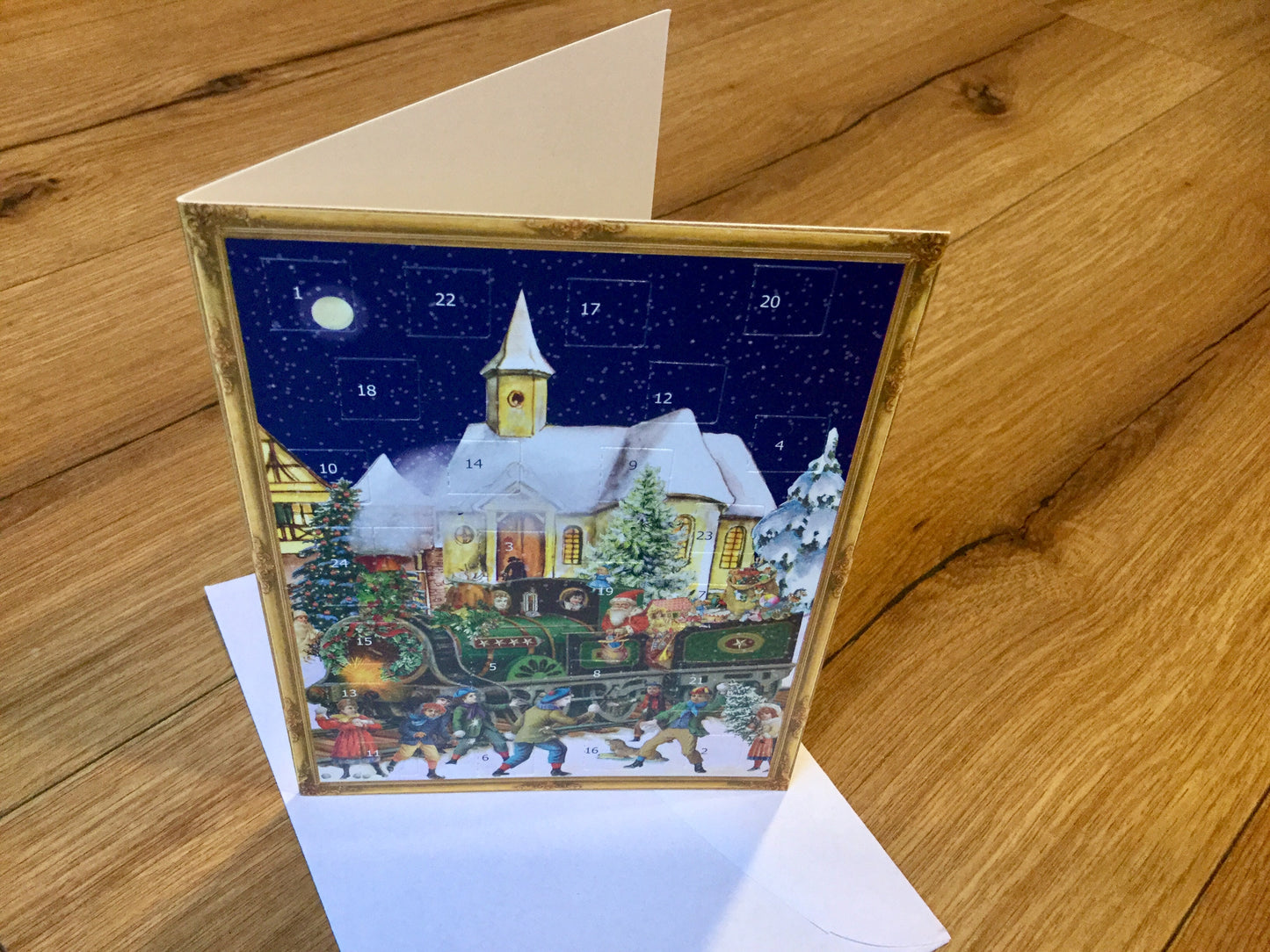 Adventskalender-Klappkarte A6/C6 Sellmer°