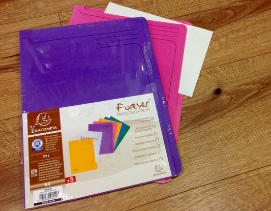 Aktenmappen 5 Farben Forever recyclingpapier