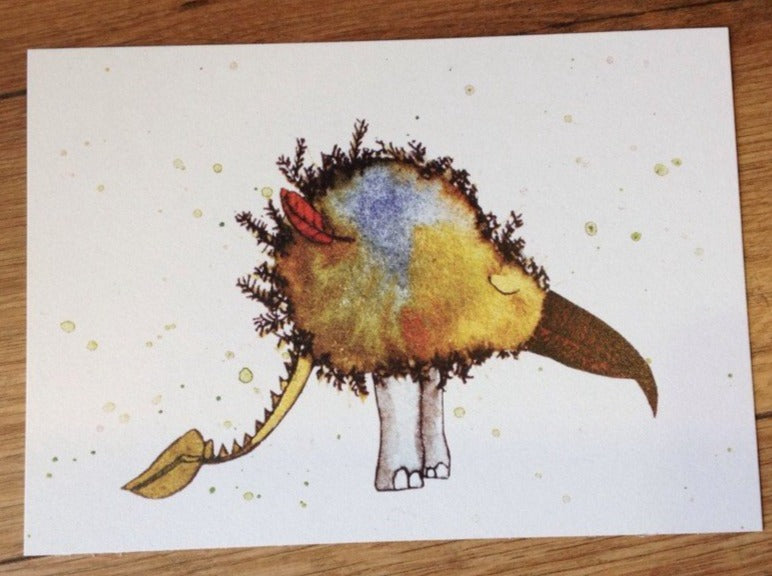 Postkarte Traumtier (Inka Erichsen) - Polly Paper