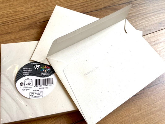 Briefumschläge 20x C6 „Pollen Natura“ RC 120g